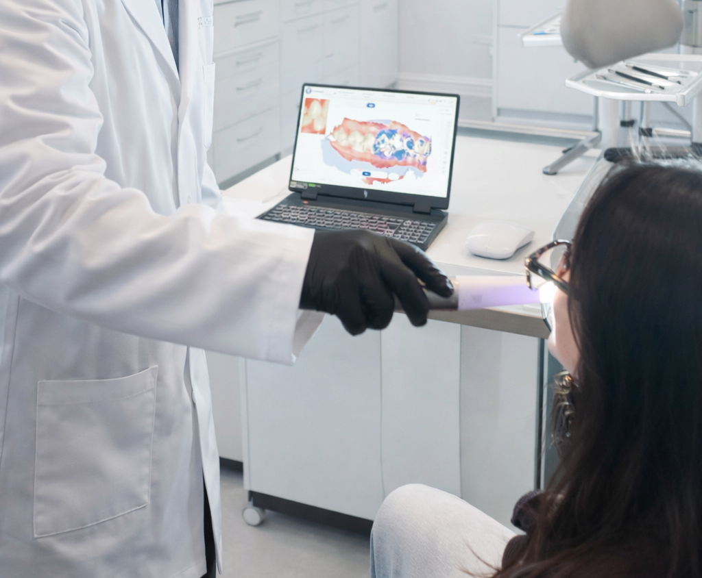 Dental 3D scanning workflow