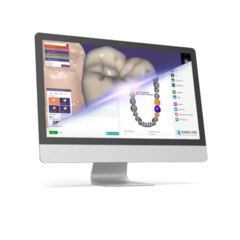Licence Perpétuelle Flexible d'Exocad DentalCAD pour Prothésistes