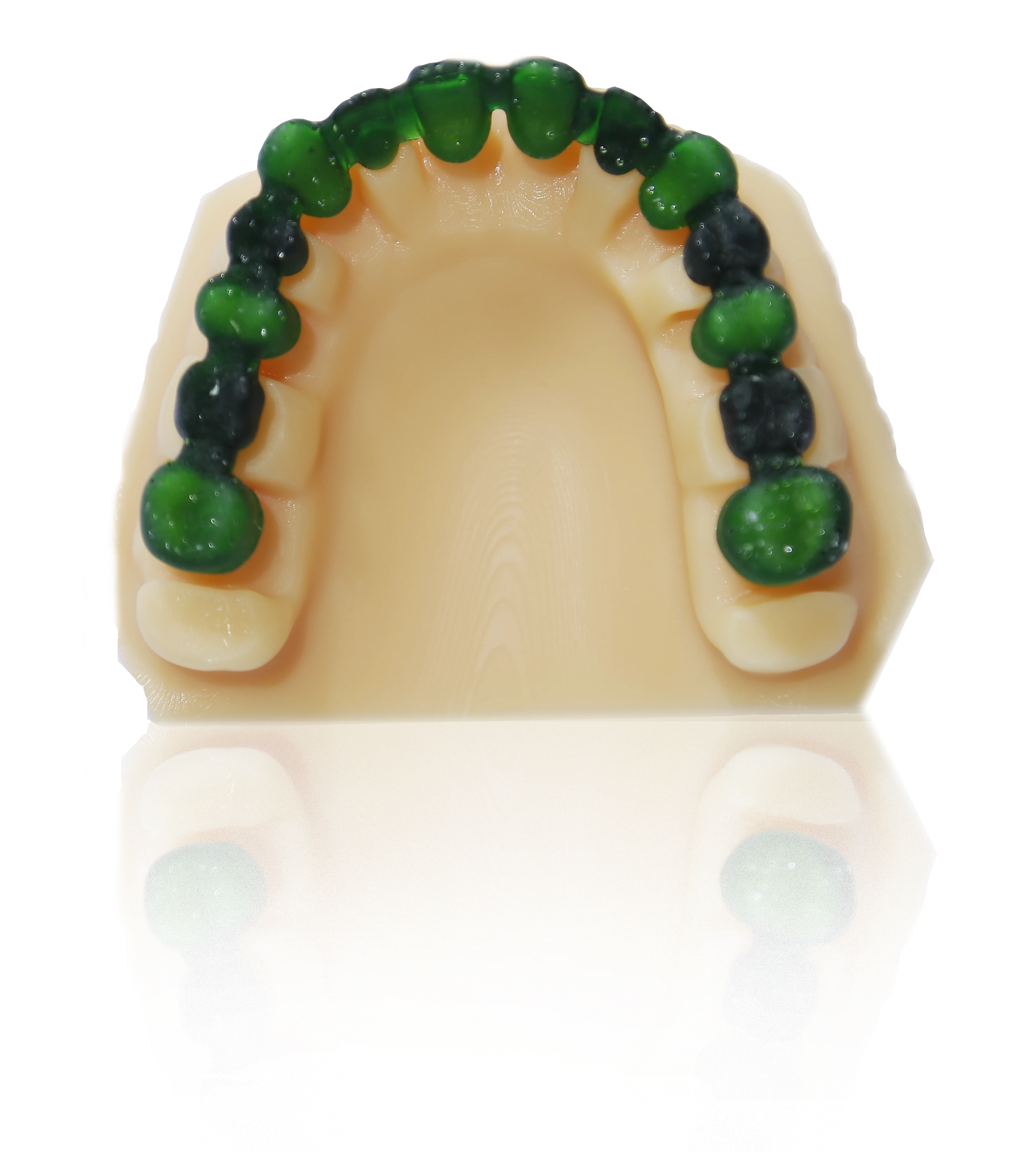 Résine 3D Dentaire Shining 3D Resin Cast Transparent green DC12