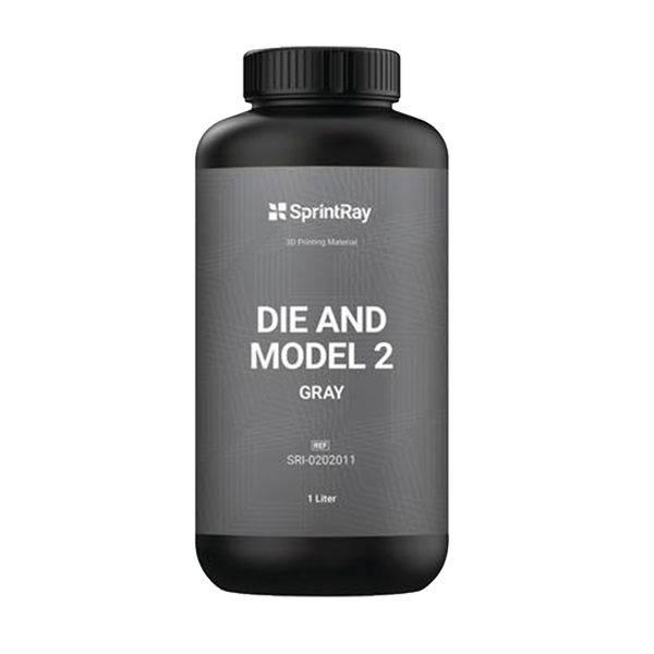 Résine 3D SprintRay DLP Die and Model Grise 2