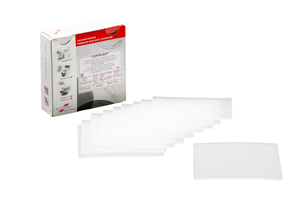 BIOPLAST SCHEU - Square - 2.0 x 125 mm