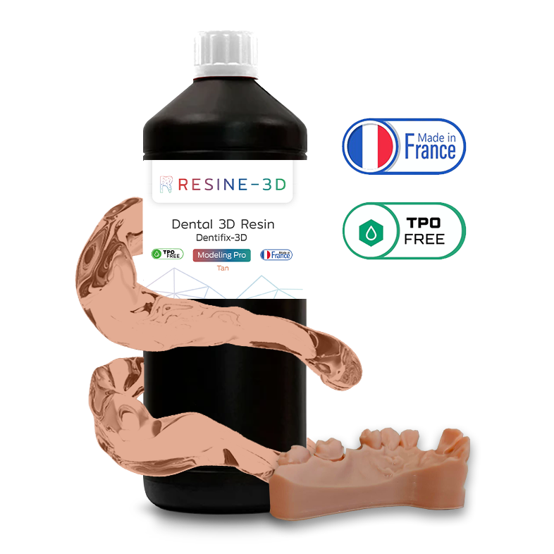 Résine 3D Dentaire Dentifix-3D Modeling Pro 1kg