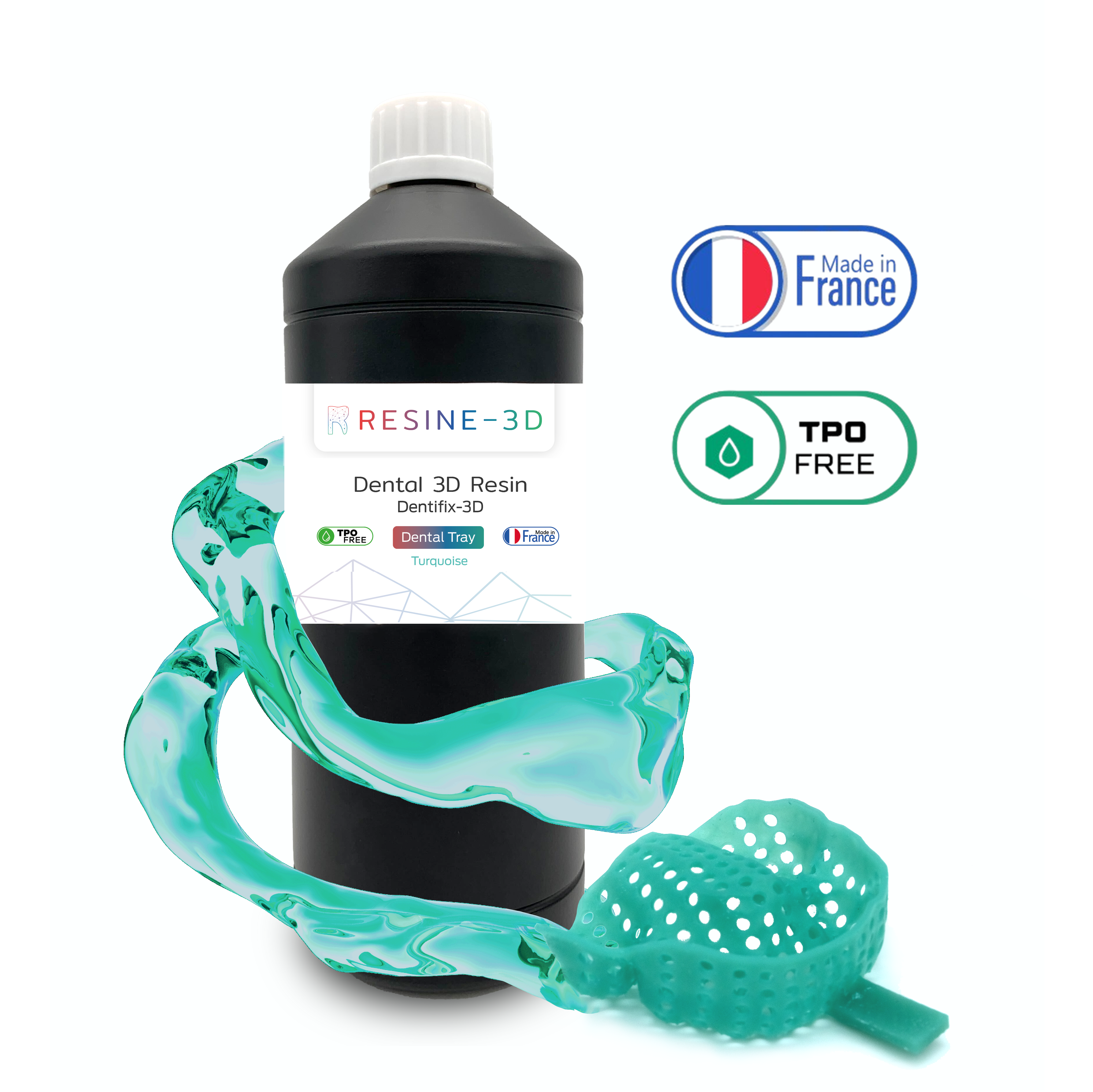 Résine 3D Dentaire Dentifix-3D Dental Tray 1kg